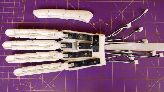 Step 3 - Robot Nano Hand - open source robot hand project